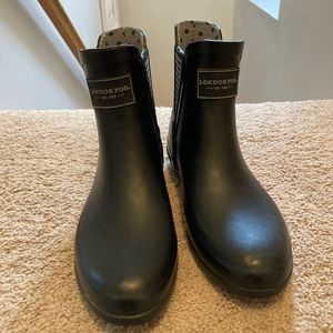 London Fog Rain Booties